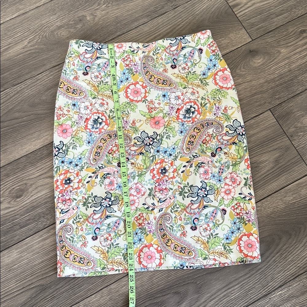 Philosophy Multicolor Floral skirt size 10 - Picture 7 of 8